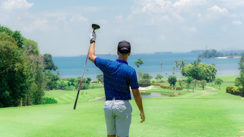 Corporate golf event