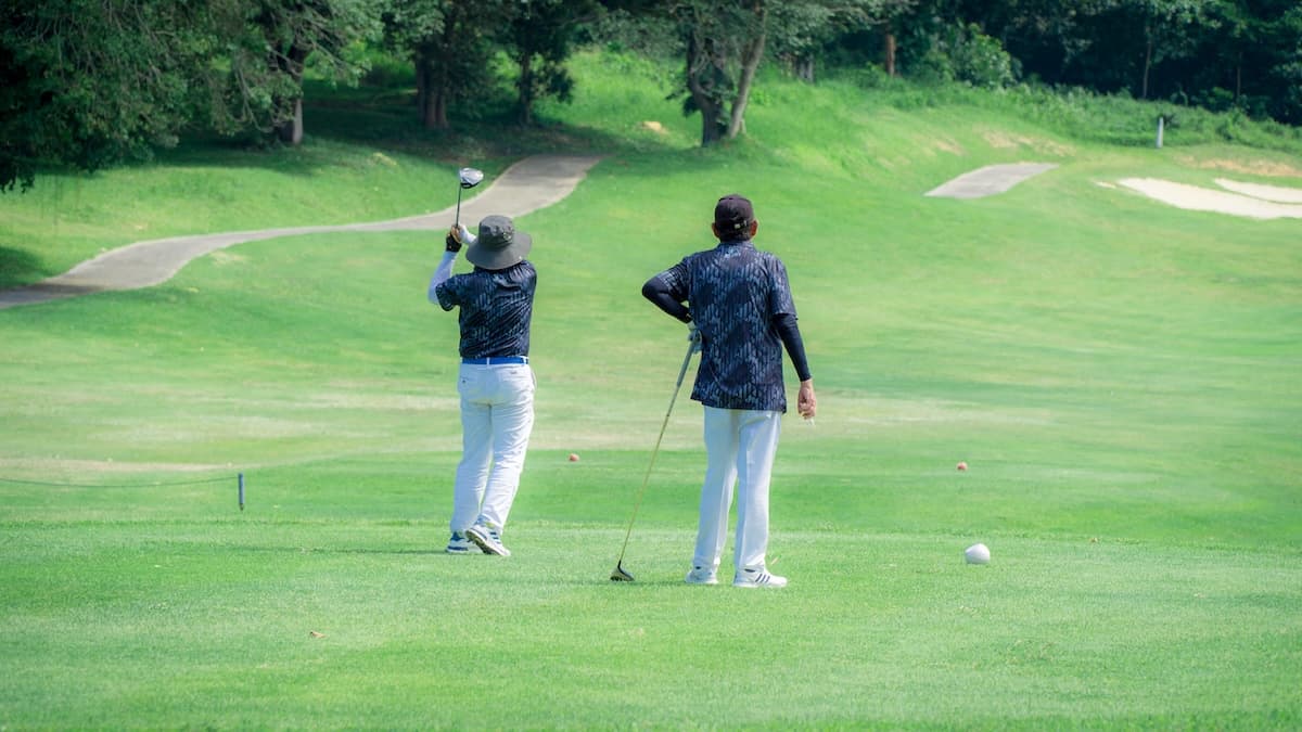 Corporate golf event