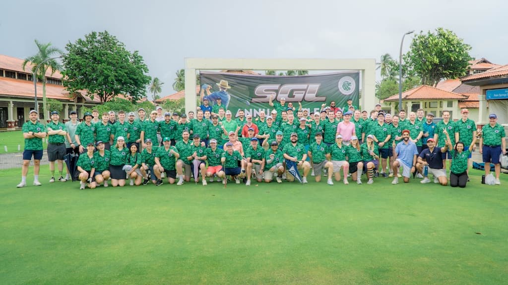 Corporate golf outing